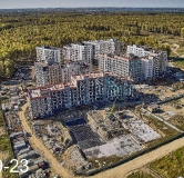 Ход строительства дома А1.1-2 в ЖК Новиль -