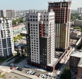 Ход строительства дома 2 в ЖК Оскар -