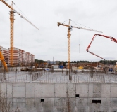 Ход строительства дома 55а, 1.1 этап в ЖК Грин Парк. Новые кварталы -