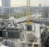 Ход строительства дома 35 в ЖК Сибирский Квартал -