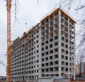 Ход строительства дома № 42, корпус 1 в ЖК Страна.Прибрежная -