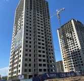 Ход строительства дома литер 3 в ЖК Паруса -