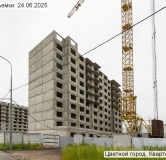 Ход строительства дома 15, корпус 352.2 в ЖК Цветной Город -