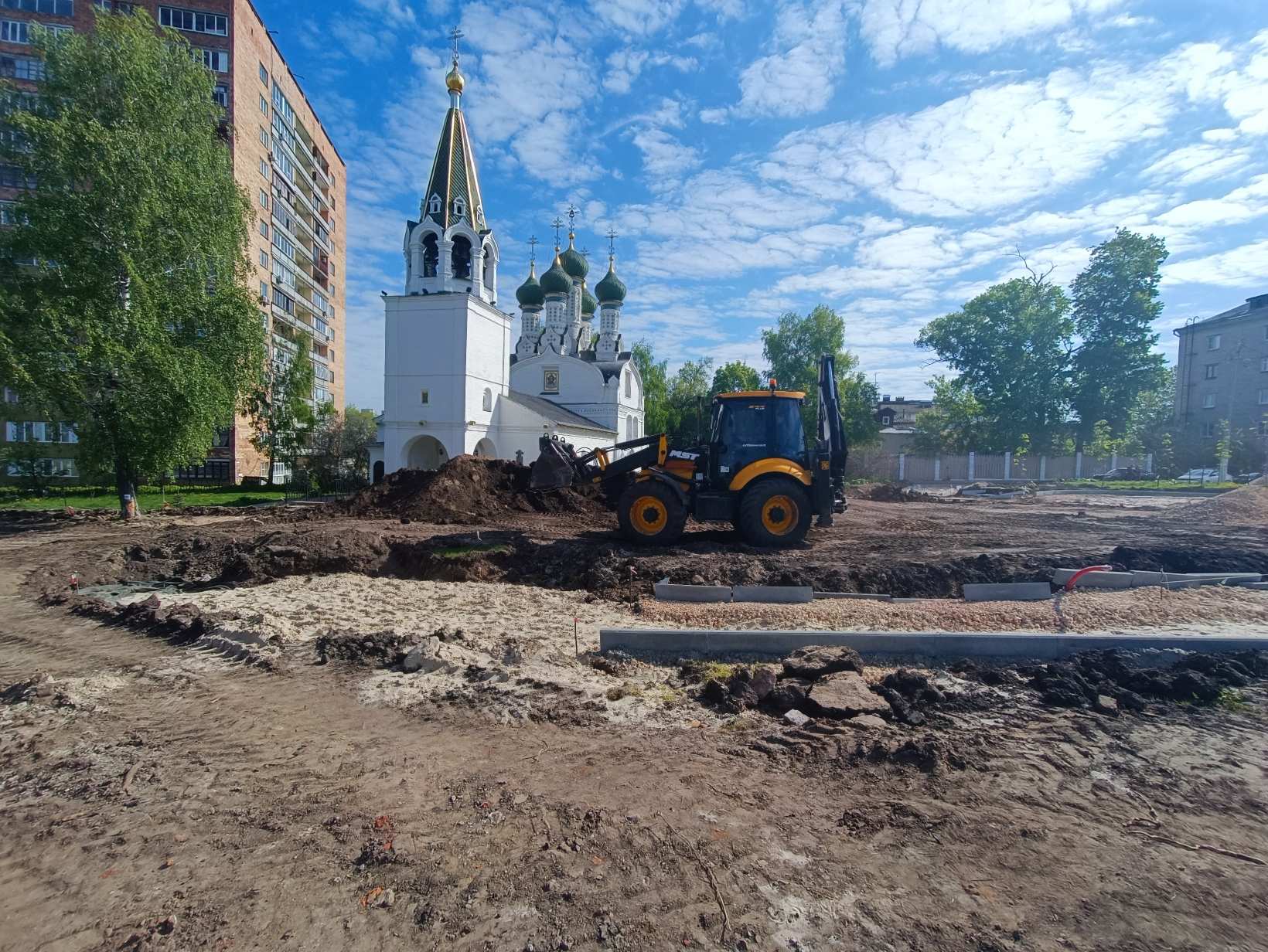 Сквера около Успенской церкви в центре Нижнего Новгорода благоустроят в июле  - фото 1