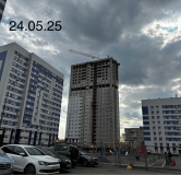 Ход строительства дома литер 13 в ЖК Черника -