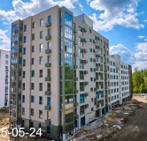 Ход строительства дома А3.1-2 в ЖК Новиль -