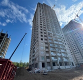 Ход строительства дома литер 2 в ЖК Паруса -