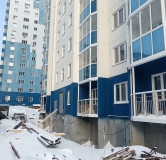 Ход строительства дома 2 в ЖК Выборная-Рябиновая -