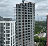 Ход строительства дома 91В (2.2) в ЖК Квартал Моменты на Космонавтов -