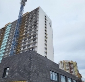 Ход строительства дома 1 в ЖК Аллея Парк -