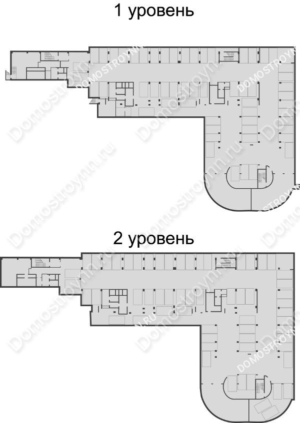Планировка -1 этажа в доме № 5 в ЖК Караваиха