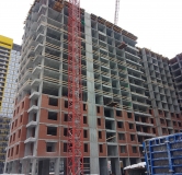 Ход строительства дома 4.4 в ЖК Первый Академ -