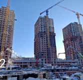Ход строительства дома 1.1 в ЖК Наследие -