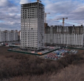 Ход строительства дома 22 в ЖК Чистые пруды (Заветный) -
