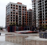 Ход строительства дома 1 в ЖК Батталовский -