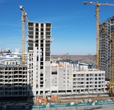 Ход строительства дома № 1 в ЖК Секреты -