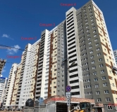 Ход строительства дома секция 5 в ЖК Развитие -