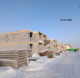 Ход строительства дома 14 в ЖК По ул. Рудничная -