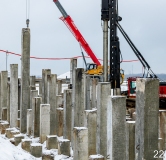 Ход строительства дома № 1 в ЖК GloraX Premium Гребной канал -