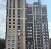 Ход строительства дома 1 в ЖК Онегин -
