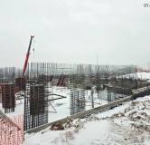 Ход строительства дома литер 18 в ЖК Холмогоры -