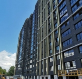 Ход строительства дома 1Б, секция 1-2 в ЖК Алые паруса -