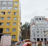 Ход строительства дома 4-2 в ЖК Лес -