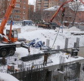 Ход строительства дома 2 в ЖК Счастливый квартал -