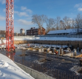 Ход строительства дома 2 в ЖК Страна. Тополёвая -