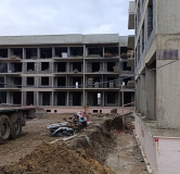 Ход строительства дома Литер 5 кв 9.2 в ЖК Усадьба Гостагаевская -