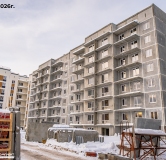 Ход строительства дома 13, корпус 1 в ЖК Видный -