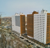 Ход строительства дома 14 в ЖК Ньютон -