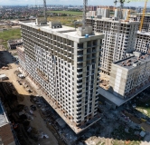 Ход строительства дома Литер 2, квартал 1.5 в ЖК Первое место -