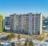 Ход строительства дома 13 в ЖК Вишневая Горка -