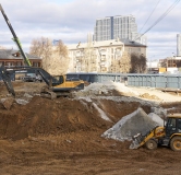 Ход строительства дома 1, блок 17.1 в ЖК Шишимская Горка -