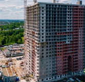 Ход строительства дома 4а в ЖК Живи! в Рыбацком -