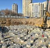 Ход строительства дома 1 в ЖК Айвазовский -