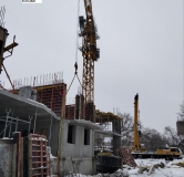Ход строительства дома 8 в ЖД По ул. Ногина -