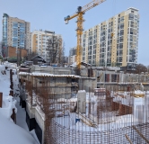 Ход строительства дома 3 очередь в ЖК Солнечный -