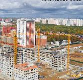 Ход строительства дома 32 в ЖК Символ -