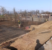 Ход строительства дома Литер 1 кв. 8.1 в ЖК Усадьба Гостагаевская -