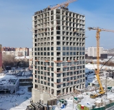 Ход строительства дома № 42, корпус 1 в ЖК Страна.Прибрежная -