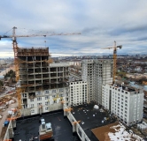 Ход строительства дома 1 в ЖК Q на Кулагина -