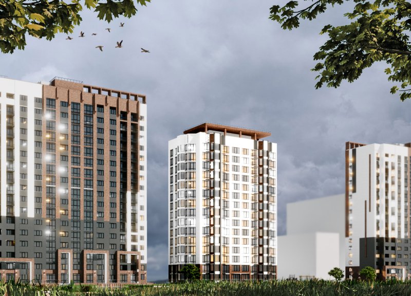 Дом 18, корпус А, блок-секция 2,3 в ЖК 8 Элемент - фото 1