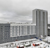 Ход строительства дома 1Г в ЖК На Тенистой -