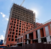 Ход строительства дома 2 в ЖК Скала Сити (Scala City) -