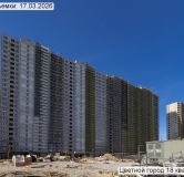 Ход строительства дома 132, корпус 220.1 в ЖК Цветной Город -