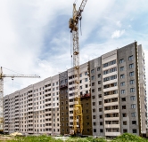 Ход строительства дома 1 в ЖК Огни -