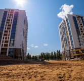 Ход строительства дома 24 в ЖК Плюс Один -