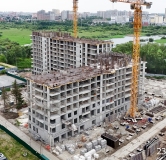 Ход строительства дома 13 (ГП-4) в Микрорайон Чемпионский -
